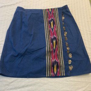 ❄️ LIZWEAR WOMENS COTTON WRAP SKIRT SIZE 10P. ❄️